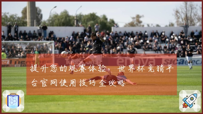 提升您的观赛体验，世界杯竞猜平台官网使用技巧全攻略